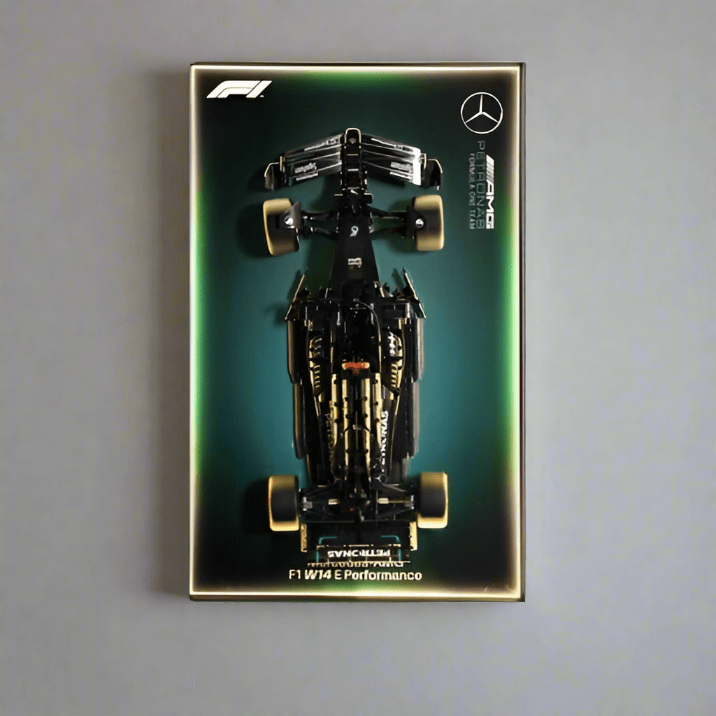 Mercedes AMG F1 Rahmen (Mit LED)