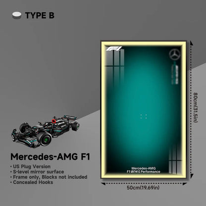 Mercedes AMG F1 Rahmen (Mit LED)