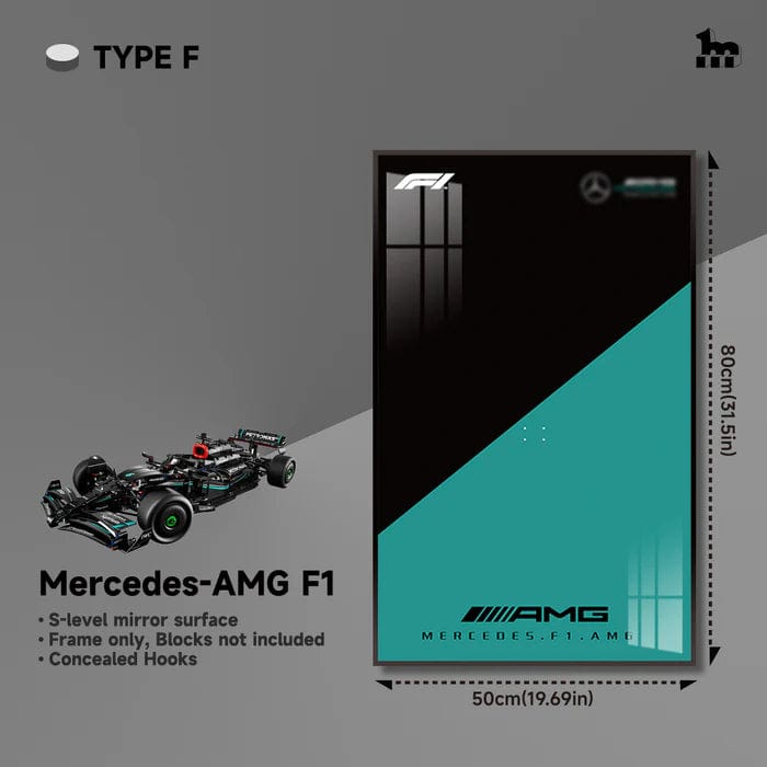 Mercedes Exklusive AMG F1 Rahmen (Nicht LED)