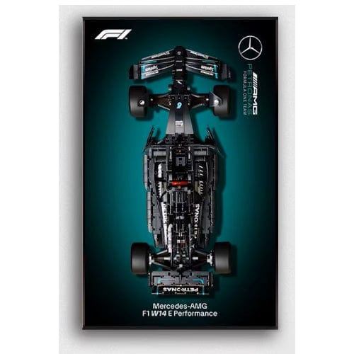 Mercedes Exklusive AMG F1 Rahmen (Nicht LED)