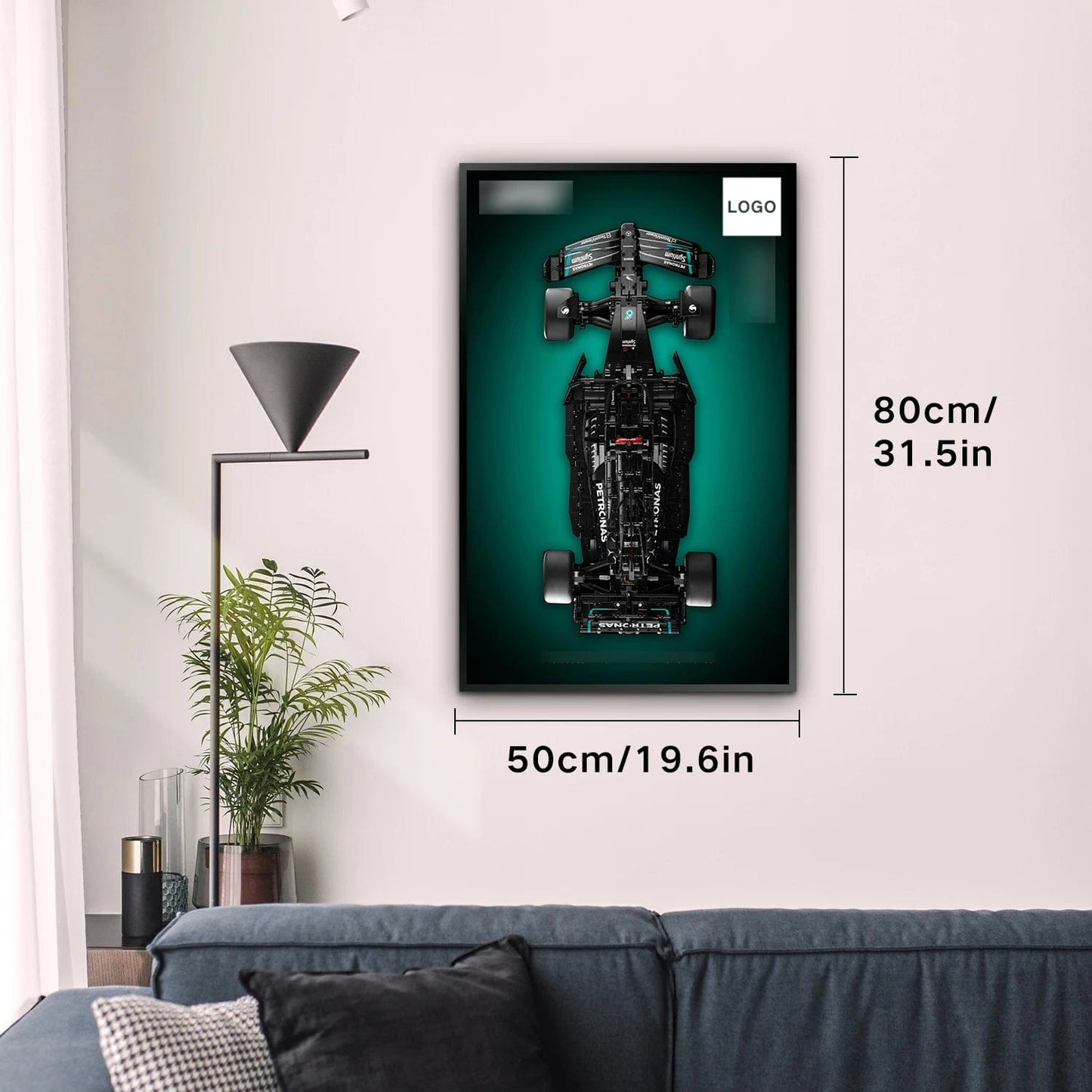 Mercedes Exklusive AMG F1 Rahmen (Nicht LED)